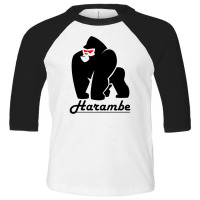 Harambe Toddler 3/4 Sleeve Tee | Artistshot