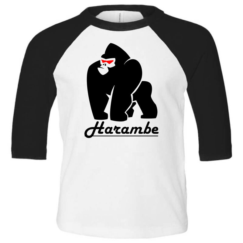 Harambe Toddler 3/4 Sleeve Tee by arlida88 | Artistshot