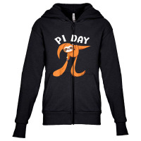 Panda Pi Day Youth Zipper Hoodie | Artistshot