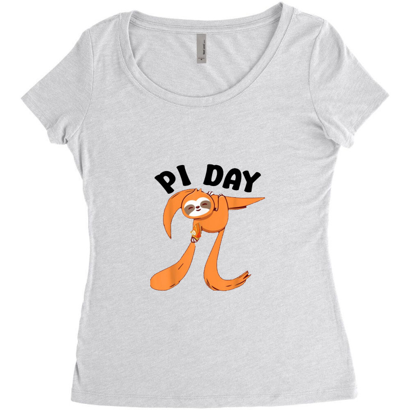 Panda Pi Day Women's Triblend Scoop T-shirt by wongnyleneh | Artistshot