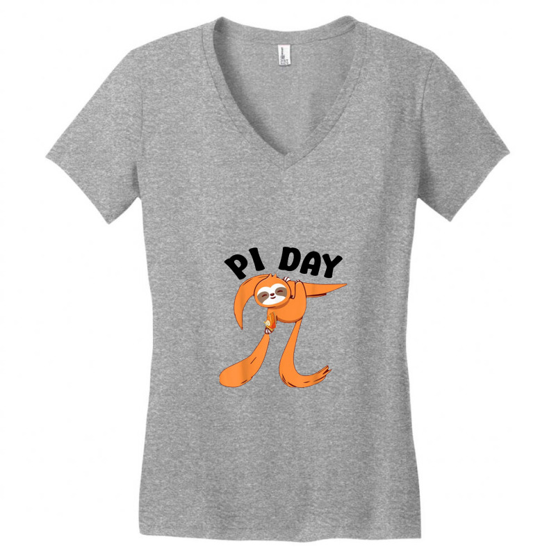 Panda Pi Day Women's V-Neck T-Shirt by wongnyleneh | Artistshot