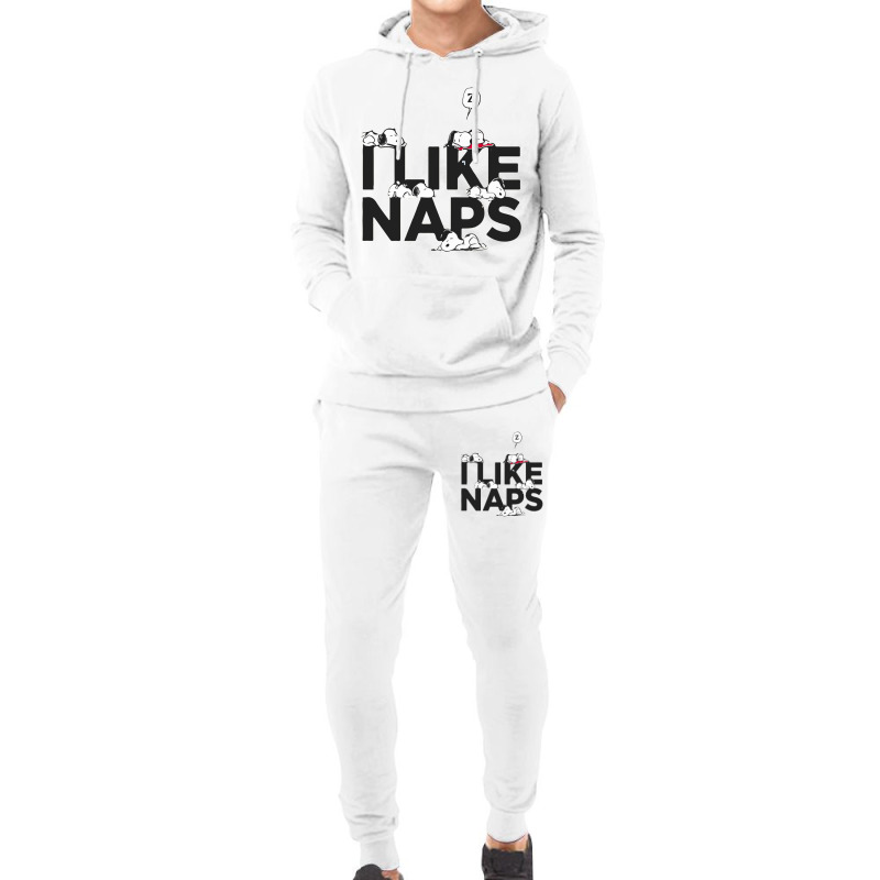 Peanuts I Like Naps Hoodie & Jogger Set | Artistshot