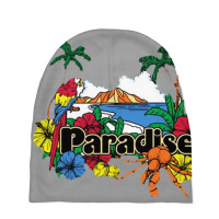 Paradise Island Baby Beanies | Artistshot