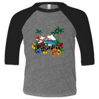 Paradise Island Toddler 3/4 Sleeve Tee | Artistshot