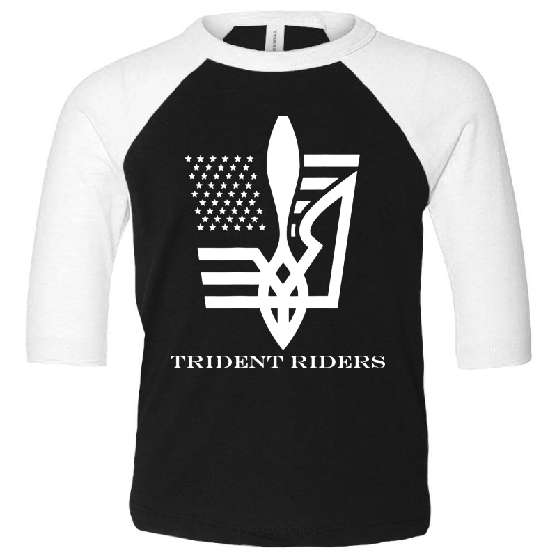 Trident Riders Toddler 3/4 Sleeve Tee | Artistshot