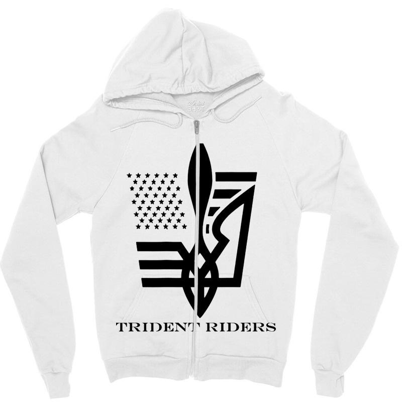 Trident Riders Zipper Hoodie | Artistshot