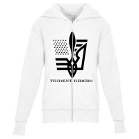 Trident Riders Youth Zipper Hoodie | Artistshot