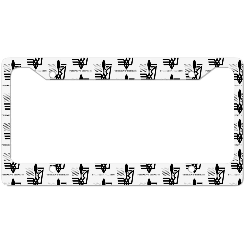 Trident Riders License Plate Frame | Artistshot