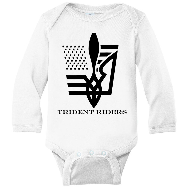 Trident Riders Long Sleeve Baby Bodysuit | Artistshot