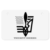 Trident Riders Atv License Plate | Artistshot