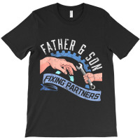 Mechanic Father And Son Father's Day Diesel Mechanic Dad Lad Matching T-shirt | Artistshot