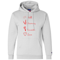 Salt Rosemary Lavender Love Champion Hoodie | Artistshot