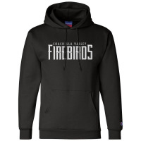 Cvfirebirds Text Merch Champion Hoodie | Artistshot