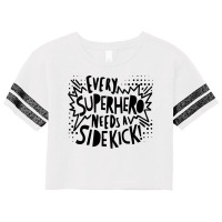 Kids Every Superhero Need Sidekick Big Brother Little Brother T Shirt Scorecard Crop Tee | Artistshot