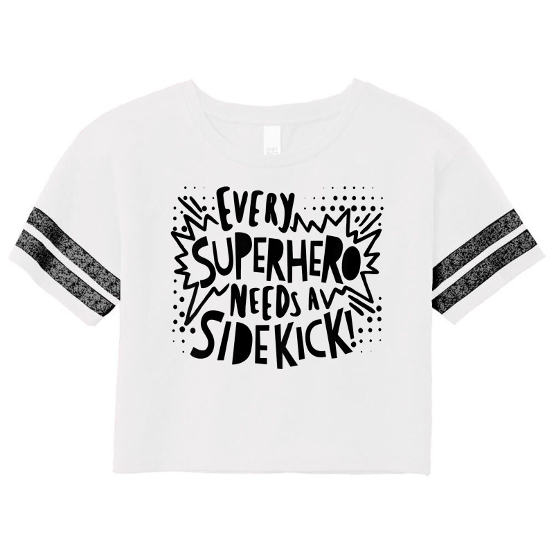 Kids Every Superhero Need Sidekick Big Brother Little Brother T Shirt Scorecard Crop Tee by harmanyuan | Artistshot