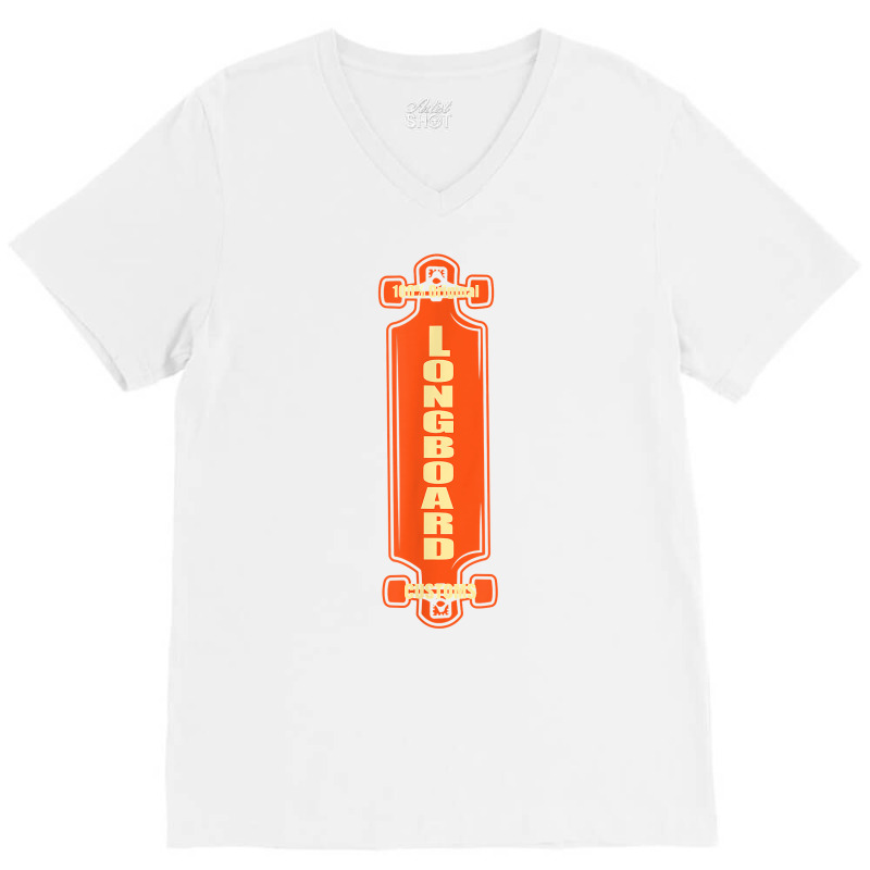 Longboarding Longboard Skater T Shirt V-neck Tee | Artistshot