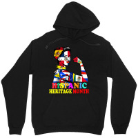 National Hispanic Heritage Month Proud Dominica Latino Women T Shirt Unisex Hoodie | Artistshot