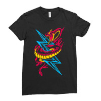 Lightning Serpent Ladies Fitted T-shirt | Artistshot