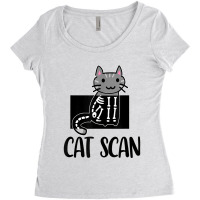 Cat Scan Funny Radiology Technologist Radiologist X Ray Tech T Shirt Women's Triblend Scoop T-shirt | Artistshot