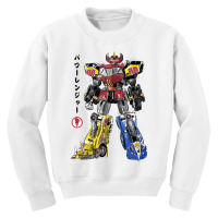 Mighty Morphin Megazord Sumi E Youth Sweatshirt | Artistshot