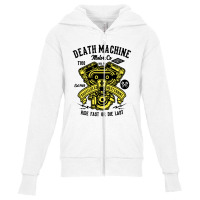 Death Machine Youth Zipper Hoodie | Artistshot