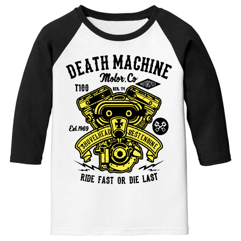 Death Machine Youth 3/4 Sleeve by patric9909 | Artistshot