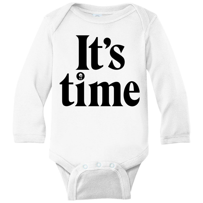 It's Time   Gough Whitlam Long Sleeve Baby Bodysuit by asbakku | Artistshot