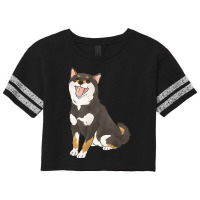 Black And Tan Shiba Lovers Shiba Inu Dog Mom T Shirt Scorecard Crop Tee | Artistshot