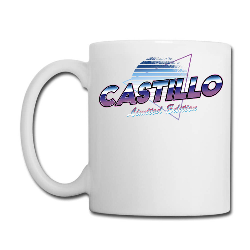 Castillo Name Shirt Aesthetic Vaporwave 80s 90s Surname T Shirt Coffee Mug | Artistshot