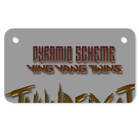 Pyramid Scheme & Ying Yang Twins – Thundercat Motorcycle License Plate | Artistshot