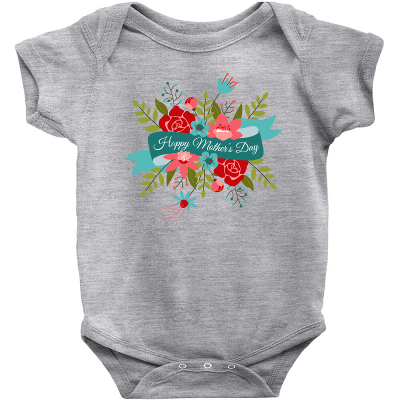 Happy Mother Baby Bodysuit | Artistshot