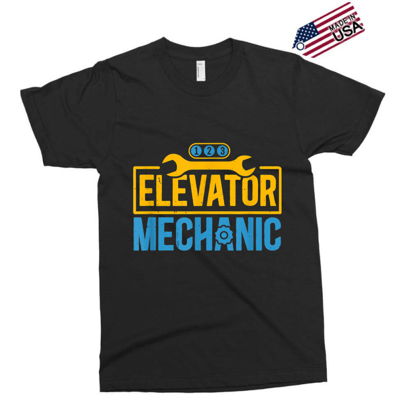 Mechanic Elevator Mechanic Maintenance Work Technician Novelty Exclusive T-shirt by urethrapricey | Artistshot