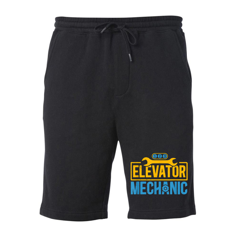 Mechanic Elevator Mechanic Maintenance Work Technician Novelty Fleece Short by urethrapricey | Artistshot