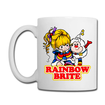 Girl Rainbow Coffee Mug Designed By Juice Tees