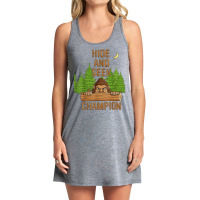 Bigfoot Hide And Seek Champion Funny Sasquatch Forest T Shirt Tank Dress | Artistshot