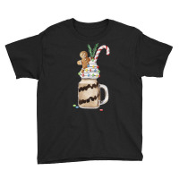 Gingerbread Man Candy Monstershake T  Shirt Christmas Gingerbread Choc Youth Tee | Artistshot