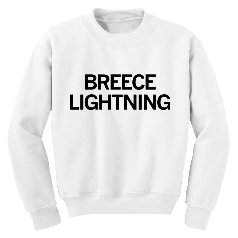 Breece Lightning Youth Sweatshirt by ShopYes | Artistshot