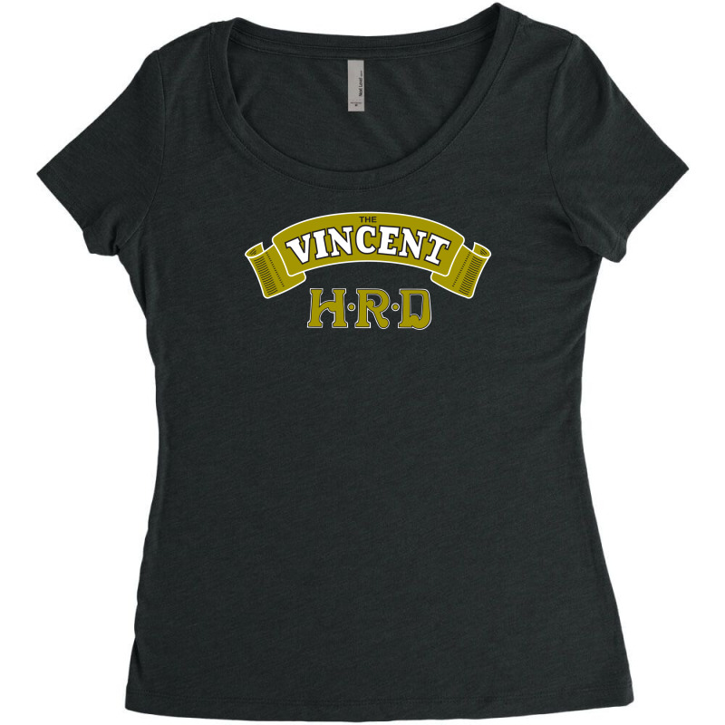 Vincent Hrd Style Motorcycle Women's Triblend Scoop T-shirt by irvandwi2 | Artistshot