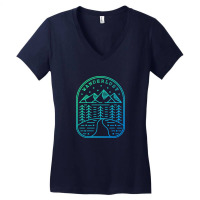 Wanderlust Women's V-neck T-shirt | Artistshot