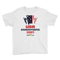 Usa Soccer 2021 Champions Concacaf Gold Cup Youth Tee | Artistshot