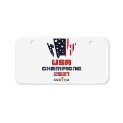 usa soccer 2021 champions concacaf gold cup Bicycle License Plate | Artistshot