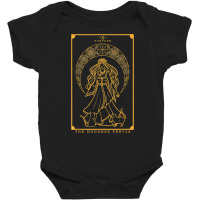 Norse Goddess Freyja Tarot Card Freya Pagan Witch Cat Gift T Shirt Baby Bodysuit | Artistshot