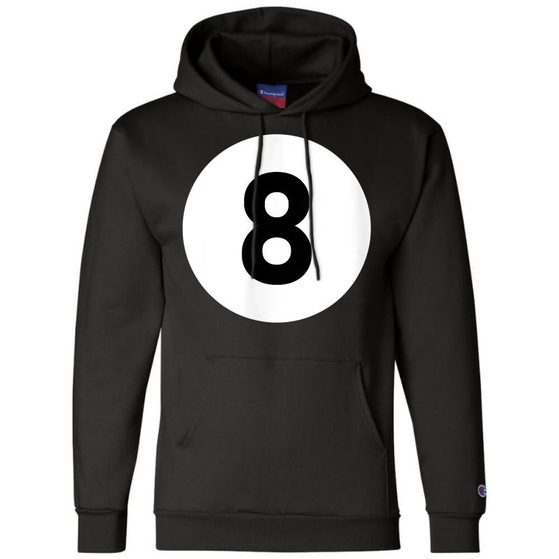 Pool Ball 8 Matching Billiards Gift Easy Halloween Costume T Shirt Champion Hoodie | Artistshot