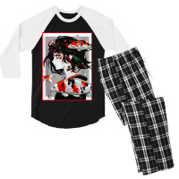 Anime Girl Japanese Aesthetic Anime Otaku Men's 3/4 Sleeve Pajama Set | Artistshot