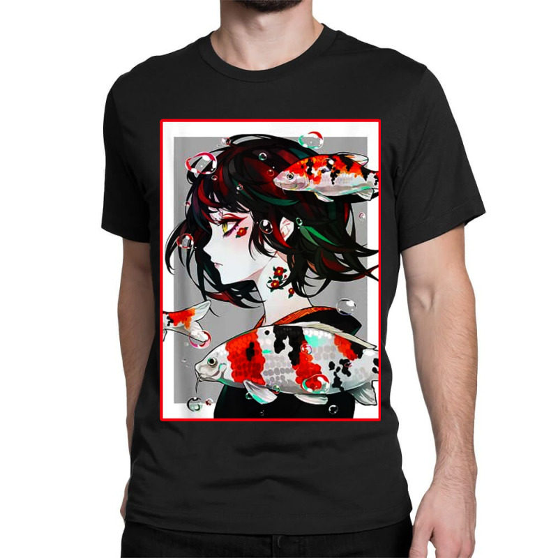 Anime Girl Japanese Aesthetic Anime Otaku Classic T-shirt | Artistshot