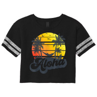 Aloha Hawaii Hawaiian Island Shirt Palm Trees Beach Vacation T Shirt Scorecard Crop Tee | Artistshot