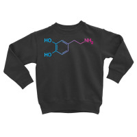 Dopamine Molecule Happiness   Biologist Tank Top Toddler Sweatshirt | Artistshot