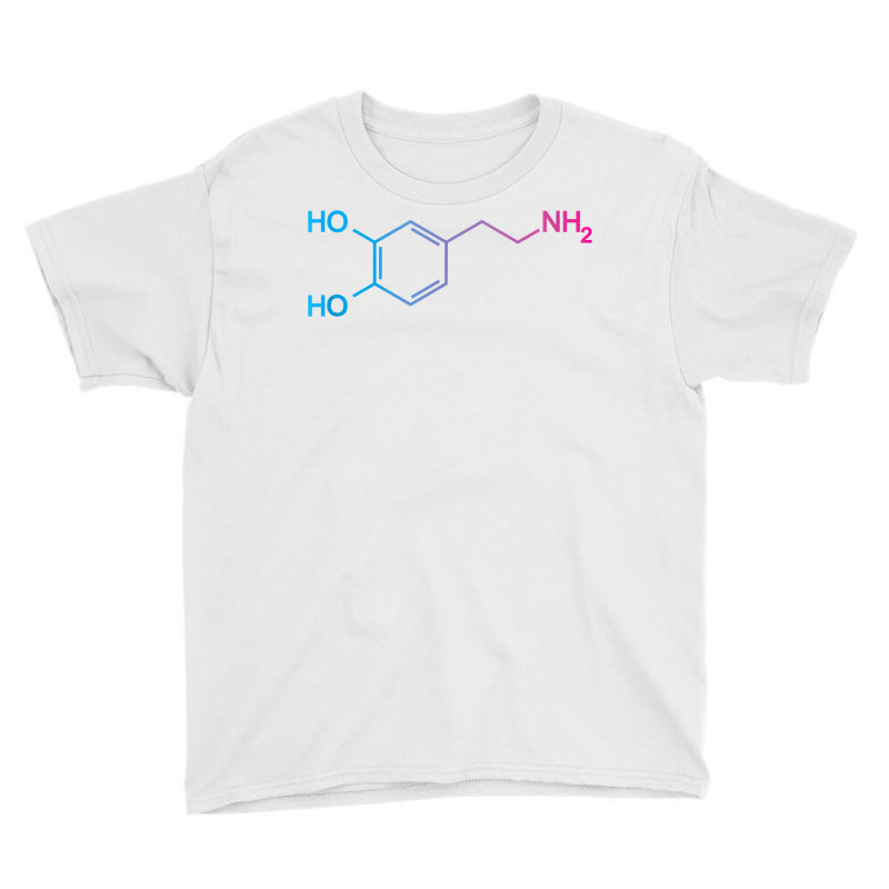 Dopamine Molecule Happiness   Biologist Tank Top Youth Tee by harmanyuan | Artistshot