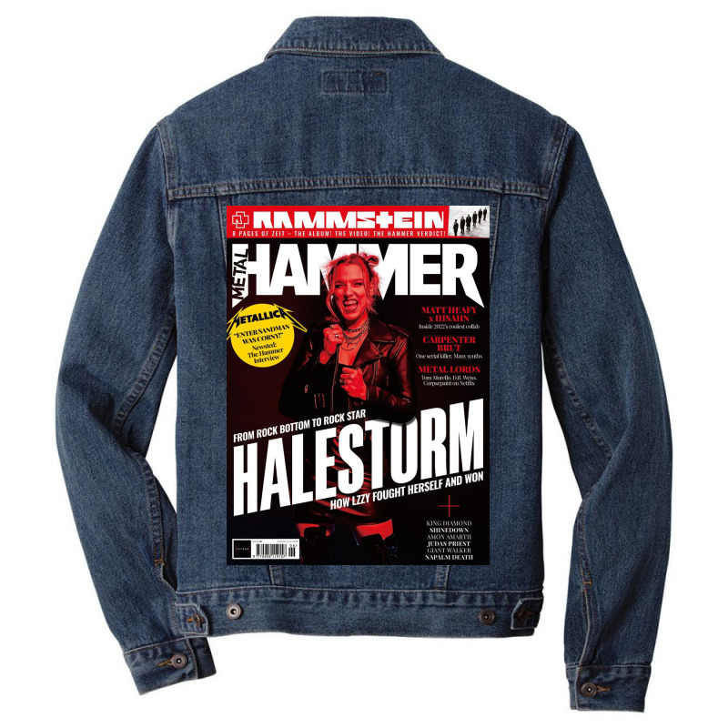 Beautiful Woman Halestorm Men Denim Jacket by CarlosCHageman | Artistshot