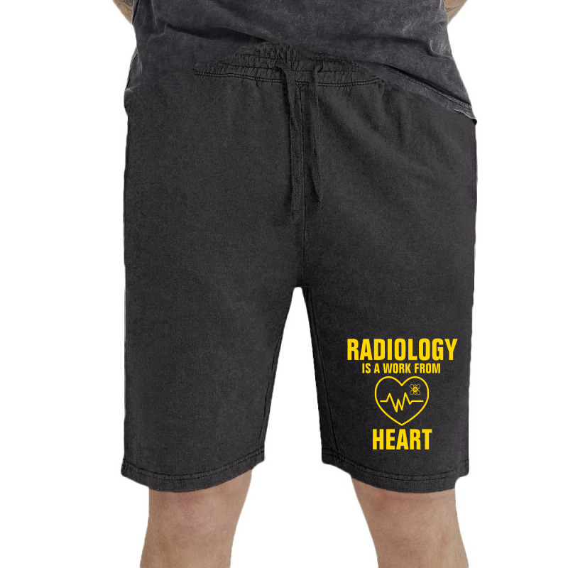 Radiology Is A Work From Heart Vintage Short by Favorite | Artistshot